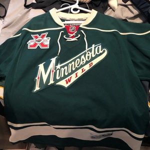 Minnesota wild hockey jersey